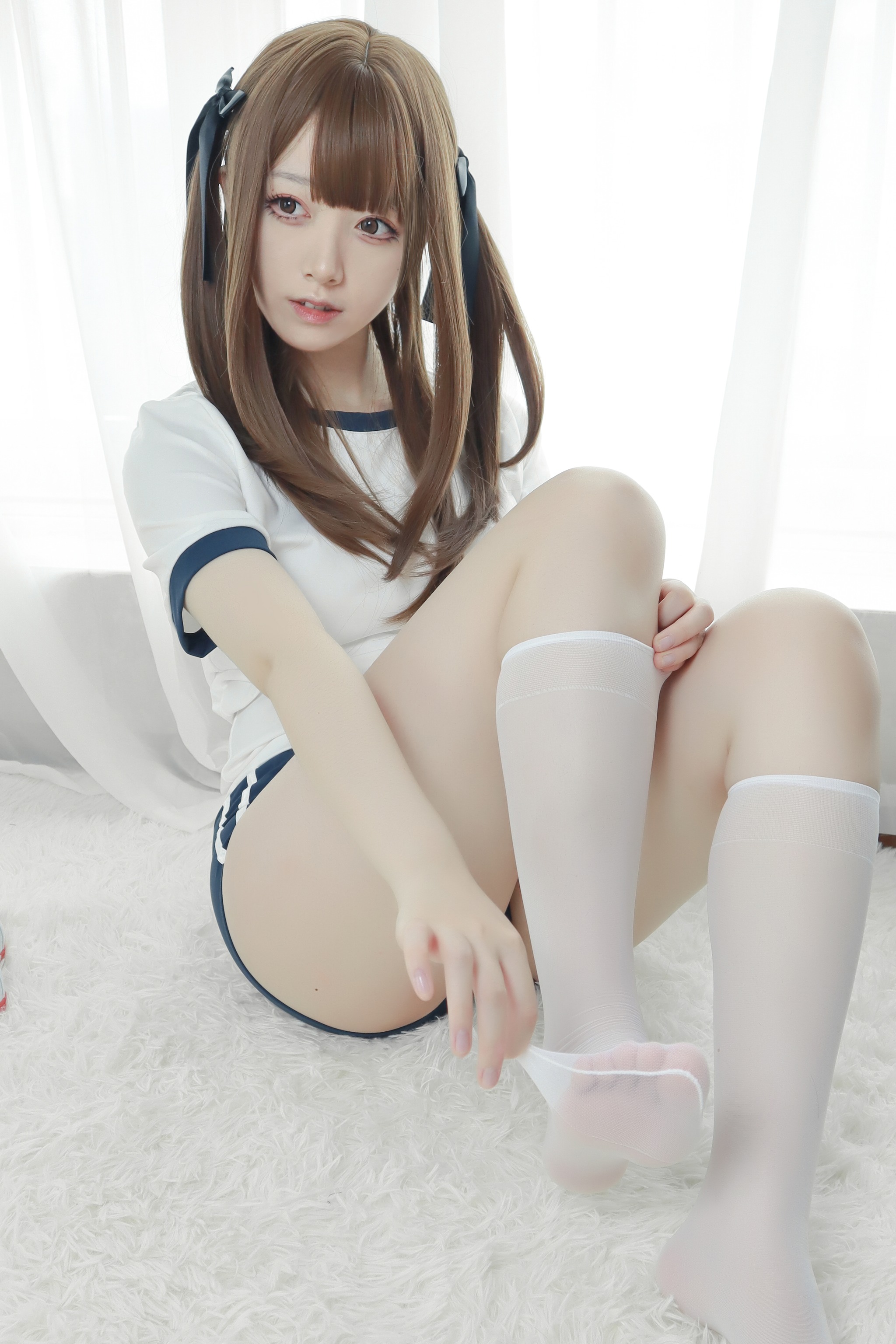 图片[1]-Asagiriai（愛ちゃん） – NO.020 体操服 [27P]-XikXak